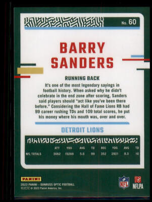 2023 Donruss Optic #60 Barry Sanders