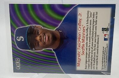 1997 Metal Universe #4 Ken Griffey Jr. Magnetic Field