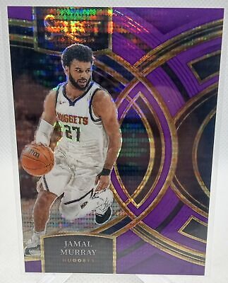 2023-24 Panini Select #166 Jamal Murray Neon Purple Pulsar Prizms FOTL #/5