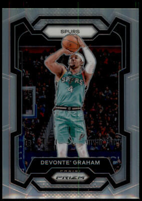 2023-24 Panini Prizm #233 Devonte' Graham Prizms Silver