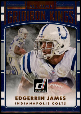 2016 Donruss #5 Edgerrin James All-Time Gridiron Kings