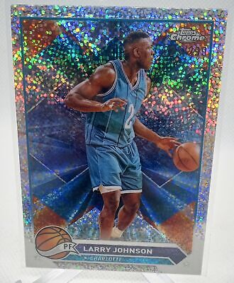 2023-24 Topps Chrome #32 Larry Johnson Speckle Refractors #/299