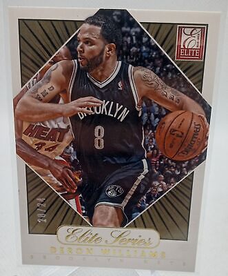 2012-13 Panini Elite #12 Deron Williams Elite Series Gold #/24