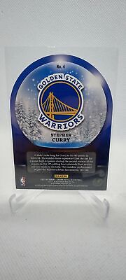 2023-24 Panini Crown Royale #4 Stephen Curry Sno Globe International Red