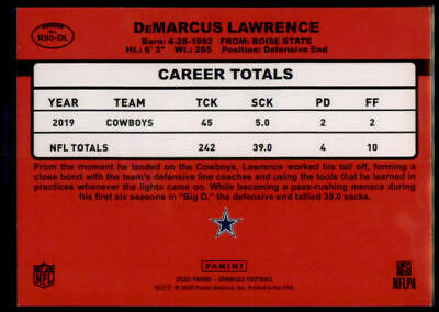 2020 Donruss #R90-DL DeMarcus Lawrence Retro 1990