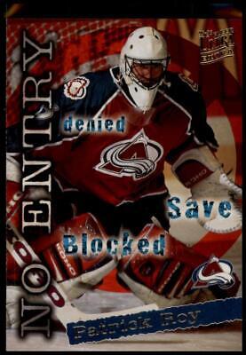 1995-96 Ultra Extra No Entry #377 Patrick Roy