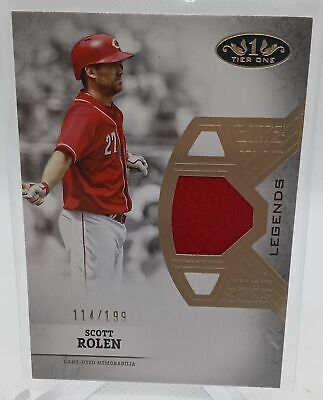 2024 Topps Tier One #T1LR-SR Scott Rolen Tier One Legend Relics /199