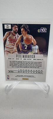 2023-24 Panini Prizm Deca #187 Pete Maravich Base Prizms Blue #/149