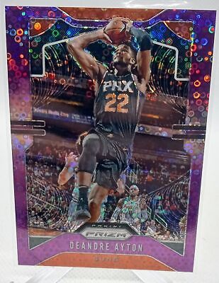 2019-20 Panini Prizm #71 Deandre Ayton Prizms Fast Break Purple #/75