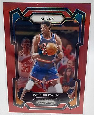 2023-24 Panini Prizm #188 Patrick Ewing Prizms Red #/299