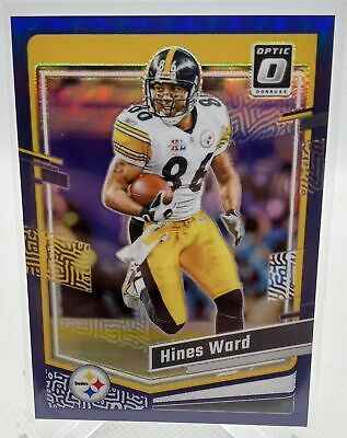 2023 Donruss Optic #161 Hines Ward Purple #/50