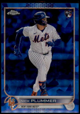 2022 Topps Chrome Update Sapphire Edition #US247 Nick Plummer Rookie