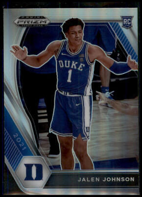 2021 Panini Prizm Draft Picks #10 Jalen Johnson Silver Rookie