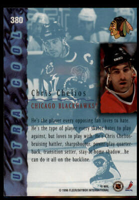 1995-96 Ultra Extra Ultra Cool   #380 Chris Chelios