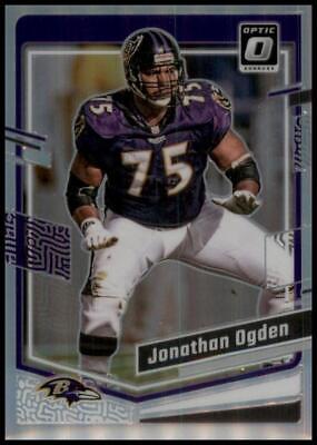 2023 Donruss Optic #13 Jonathan Ogden Holo