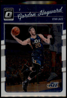 2016-17 Donruss Optic #52 Gordon Hayward 1st Year Optic