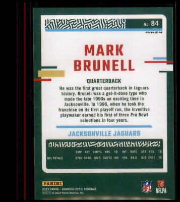 2023 Donruss Optic #84 Mark Brunell Holo