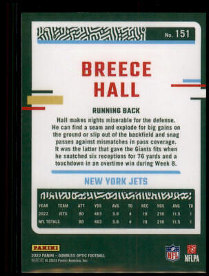 2023 Donruss Optic #151 Breece Hall