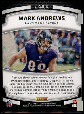 2023 Panini Certified #CALL-17 Mark Andrews Calling Cards