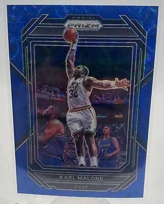 2022-23 Panini Prizm #284 Karl Malone Prizms Choice Blue #/49