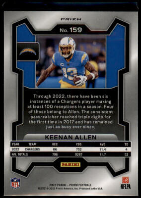 2023 Panini Prizm #159 Keenan Allen Disco