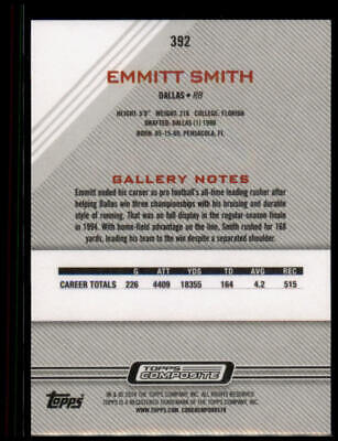 2023 Topps Composite #392 Emmitt Smith Gallery