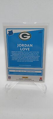 2020 Donruss #304 Jordan Love Rated Rookie