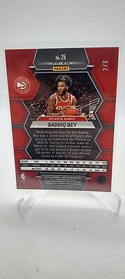 2022-23 Panini Mosaic #25 Saddiq Bey Choice Black Gold #/8