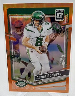 2023 Donruss Optic #148 Aaron Rodgers Orange #/249