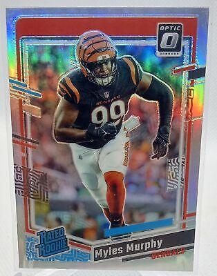 2023 Donruss Optic #222 Myles Murphy Holo Silver Rated Rookie