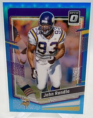 2023 Donruss Optic #124 John Randle Aqua Prizm /299