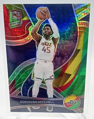 2021-22 Panini Spectra #37 Donovan Mitchell Asia Red & Yellow #/75