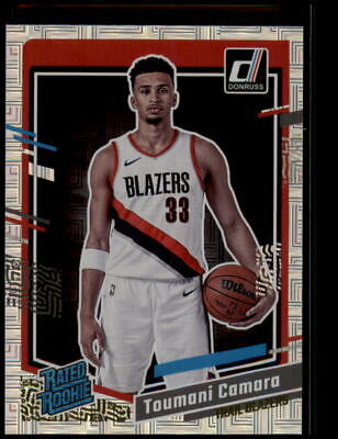 2023-24 Donruss #245 Toumani Camara Choice Silver Rated Rookie