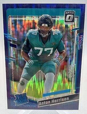 2023 Donruss Optic #250 Anton Harrison Purple Shock Rated Rookie