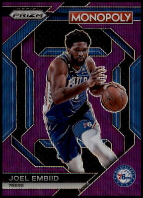 2023-24 Panini Prizm Monopoly #PS7 Joel Embiid All-Star Purple