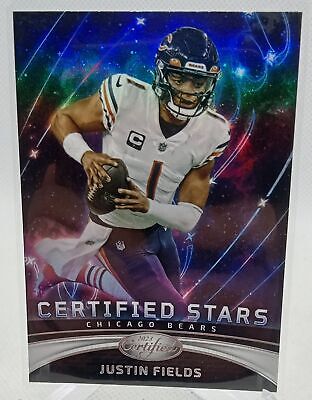 2023 Panini Certified #CS-10 Justin Fields Certified Stars