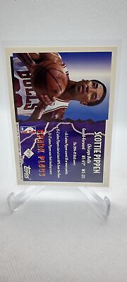 1995-96 Topps #SP10 Scottie Pippen Spark Plugs