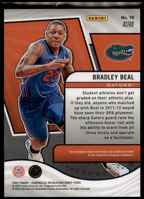 2022 Panini Chronicles Draft Picks #78 Bradley Beal Revolution Astro