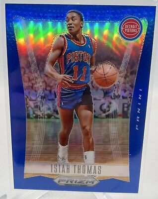 2023-24 Panini Prizm Deca #84 Isiah Thomas Base Prizms Blue #/149