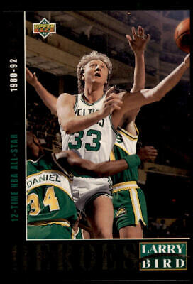 1992-93 Upper Deck #21 Larry Bird Basketball Heroes: Larry Bird