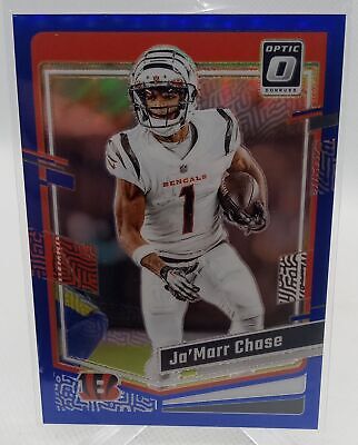 2023 Donruss Optic #41 Ja'Marr Chase Blue #/199