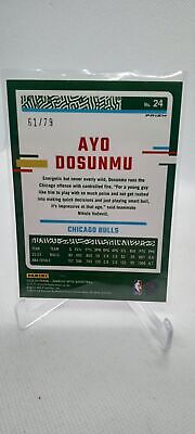 2023-24 Donruss Optic #24 Ayo Dosunmu Pink Velocity #/79