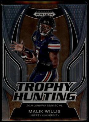 2023 Panini Prizm Draft Picks #TH-12 Malik Willis Trophy Hunting