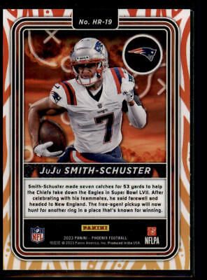 2023 Panini Phoenix #HR-19 JuJu Smith-Schuster Hot Routes