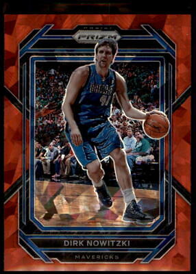 2022-23 Panini Prizm #298 Dirk Nowitzki Prizms Red Ice