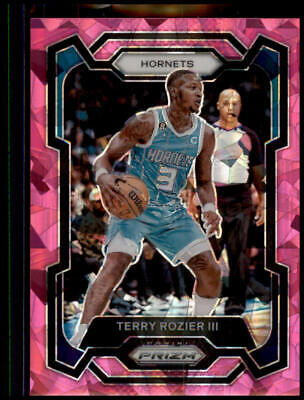 2023-24 Panini Prizm #90 Terry Rozier III Prizms Pink Ice