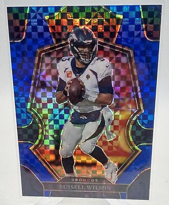 2022 Panini Select #131 Russell Wilson Blue Prizm #/149