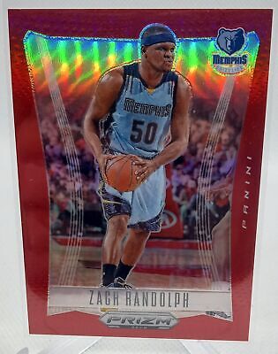 2023-24 Panini Prizm Deca #285 Zach Randolph Base Prizms Red #/199