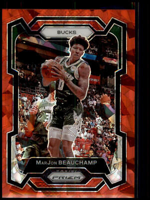 2023-24 Panini Prizm #259 MarJon Beauchamp Prizms Red Ice