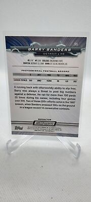 2023 Topps Composite #55 Barry Sanders Resurgence Refractor